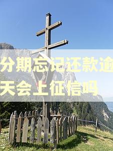 好分期忘记还款逾期一天会上征信吗