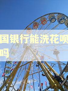 中国银行能洗花呗逾期吗