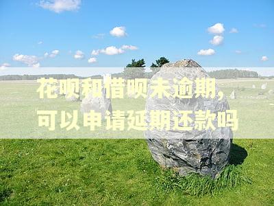 花呗和借呗未逾期,可以申请延期还款吗