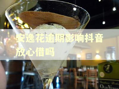 安逸花逾期影响抖音放心借吗