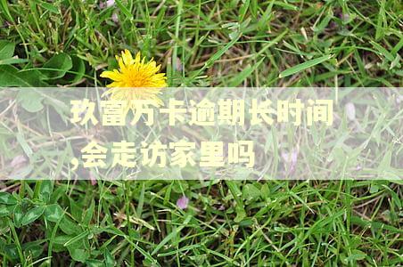 玖富万卡逾期长时间,会走访家里吗