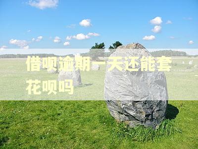 借呗逾期一天还能套花呗吗