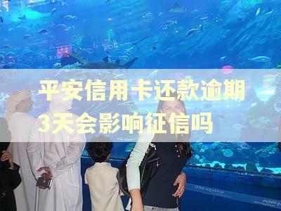 平安信用卡还款逾期3天会影响征信吗 平安信用卡还款逾期3天会影响征信吗