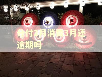 分付2月消费3月还逾期吗 分付2月消费3月还逾期吗