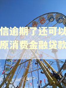 征信逾期了还可以在中原消费金融贷款吗?