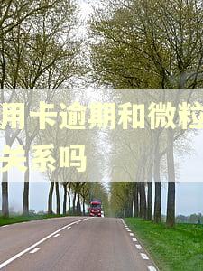 信用卡逾期和微粒贷有关系吗