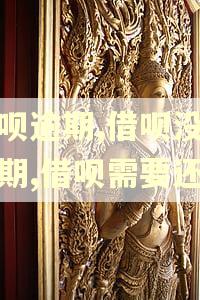 花呗逾期,借呗没有逾期,借呗需要还吗