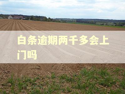 白条逾期两千多会上门吗