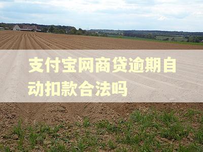 支付宝网商贷逾期自动扣款合法吗