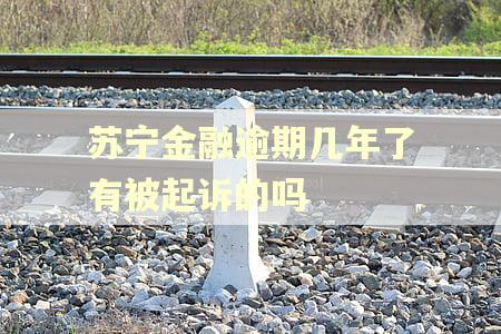 苏宁金融逾期几年了有被起诉的吗
