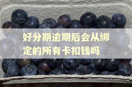好分期逾期后会从绑定的所有卡扣钱吗