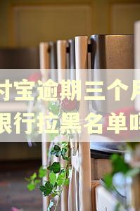 支付宝逾期三个月会被银行拉黑名单吗