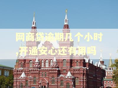 网商贷逾期几个小时,开通安心还有用吗