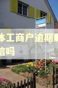 个体工商户逾期影响征信吗
