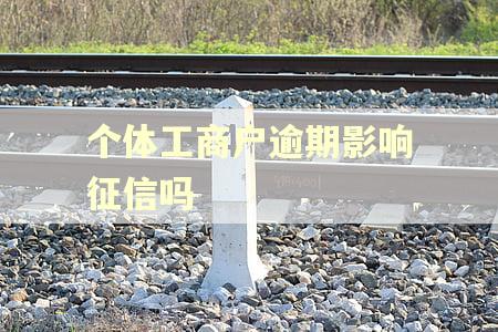 个体工商户逾期影响征信吗 个体工商户逾期影响征信吗
