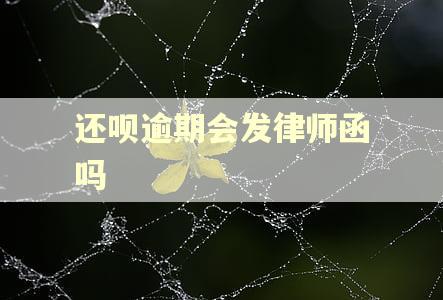 还呗逾期会发律师函吗 还呗逾期会发律师函吗