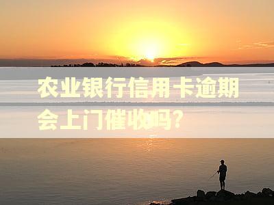 农业银行信用卡逾期会上门催收吗?