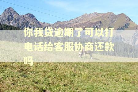 你我贷逾期了可以打电话给客服协商还款吗