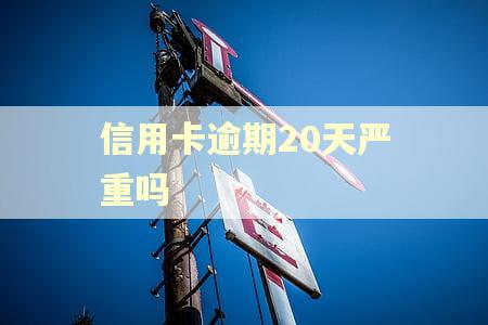 信用卡逾期20天严重吗