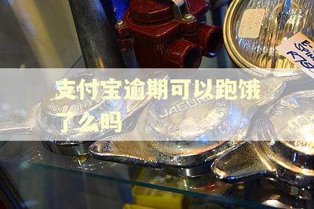 支付宝逾期可以跑饿了么吗