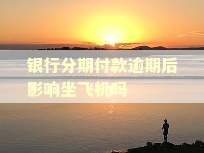 银行分期付款逾期后影响坐飞机吗