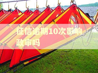征信逾期10次影响政审吗
