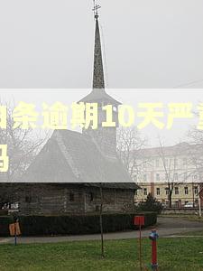 白条逾期10天严重吗