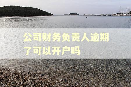 公司财务负责人逾期了可以开户吗