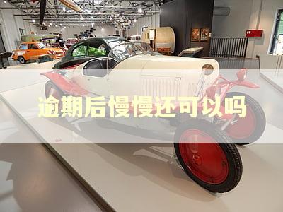 逾期后慢慢还可以吗