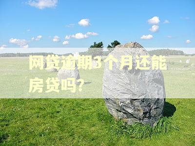 网贷逾期3个月还能房贷吗? 网贷逾期3个月还能房贷吗?
