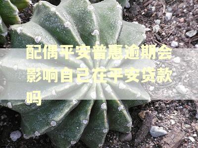 配偶平安普惠逾期会影响自己在平安贷款吗