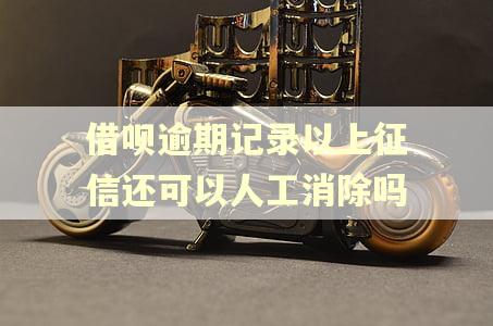 借呗逾期记录以上征信还可以人工消除吗