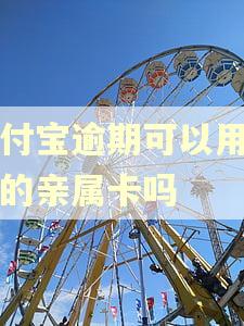 支付宝逾期可以用别人的亲属卡吗 支付宝逾期可以用别人的亲属卡吗