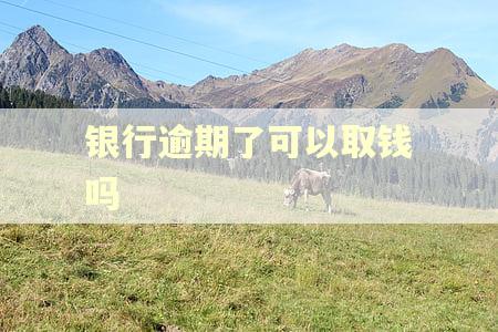 银行逾期了可以取钱吗