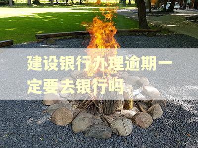 建设银行办理逾期一定要去银行吗