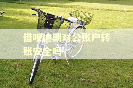 借呗逾期对公账户转账安全吗