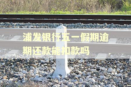 浦发银行五一假期逾期还款能扣款吗
