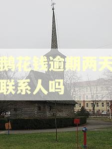小鹅花钱逾期两天会打联系人吗