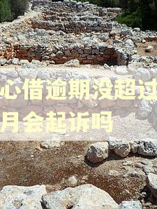 放心借逾期没超过三个月会起诉吗