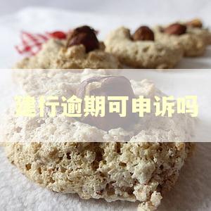 建行逾期可申诉吗