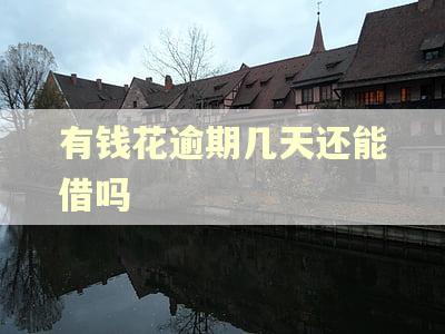 有钱花逾期几天还能借吗