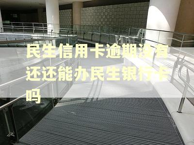 民生信用卡逾期没有还还能办民生银行卡吗