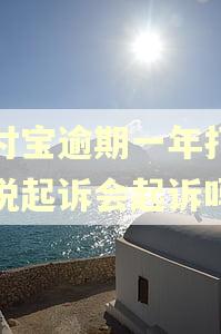 支付宝逾期一年打电话说起诉会起诉吗