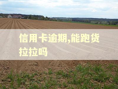 信用卡逾期,能跑货拉拉吗