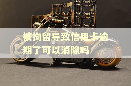 被拘留导致信用卡逾期了可以消除吗