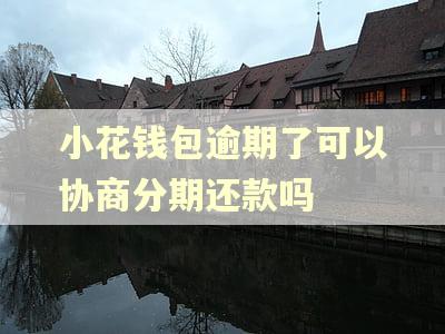 小花钱包逾期了可以协商分期还款吗