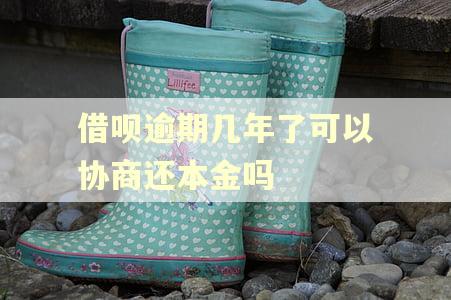 借呗逾期几年了可以协商还本金吗 借呗逾期几年了可以协商还本金吗
