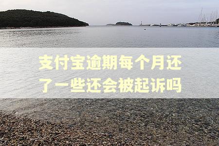 支付宝逾期每个月还了一些还会被起诉吗