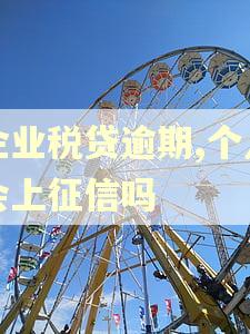 企业税贷逾期,个人会上征信吗