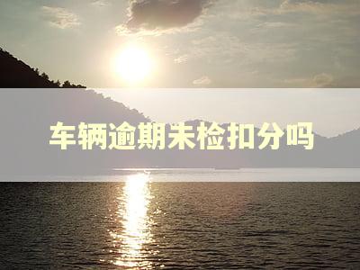 车辆逾期未检扣分吗